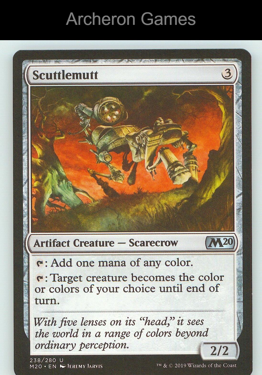 Scuttlemutt M20 238 UC MTG Card NM/EX+