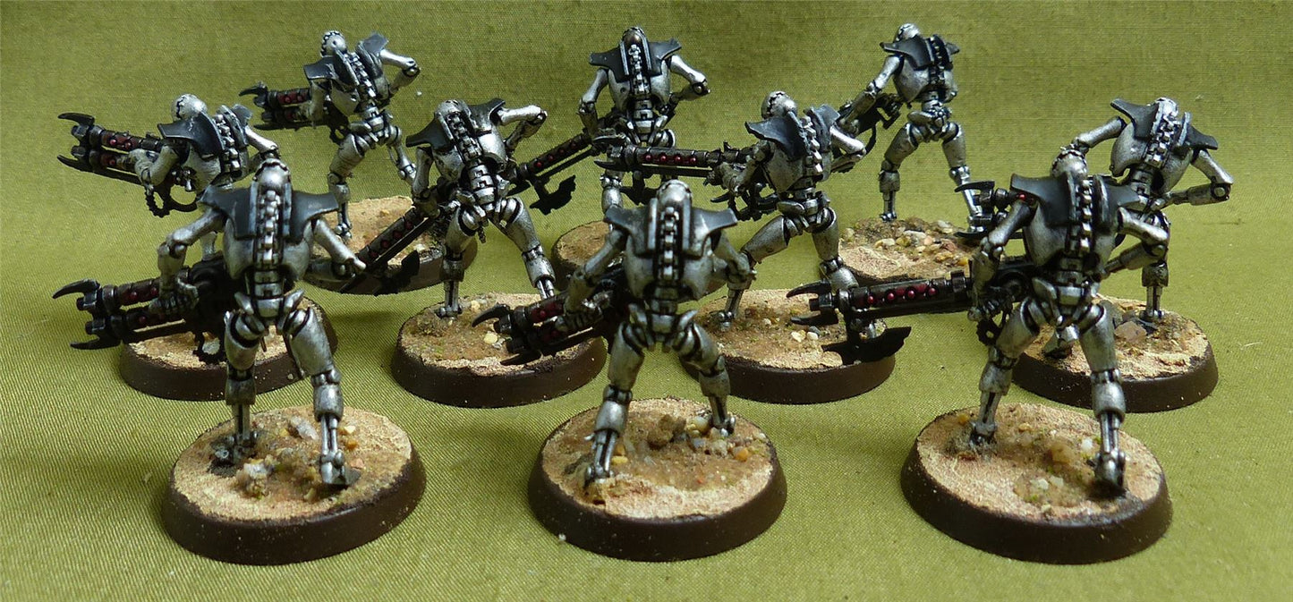 Necron Warriors painted - Necrons - Warhammer 40K #1B6