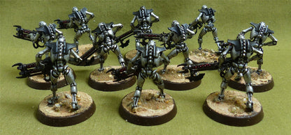 Necron Warriors painted - Necrons - Warhammer 40K #1B6