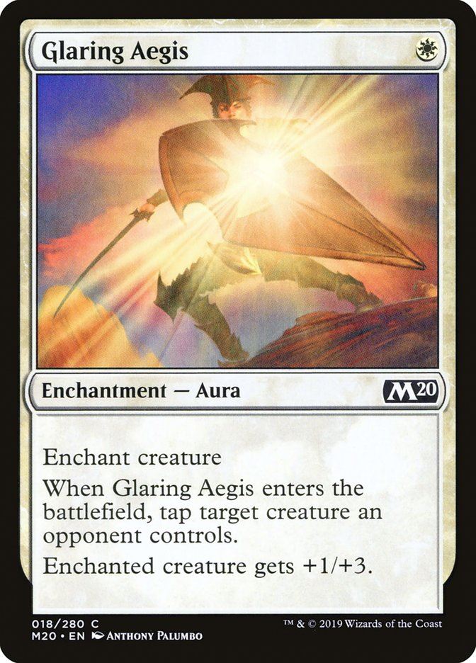Glaring Aegis - Core Set 2020 m20