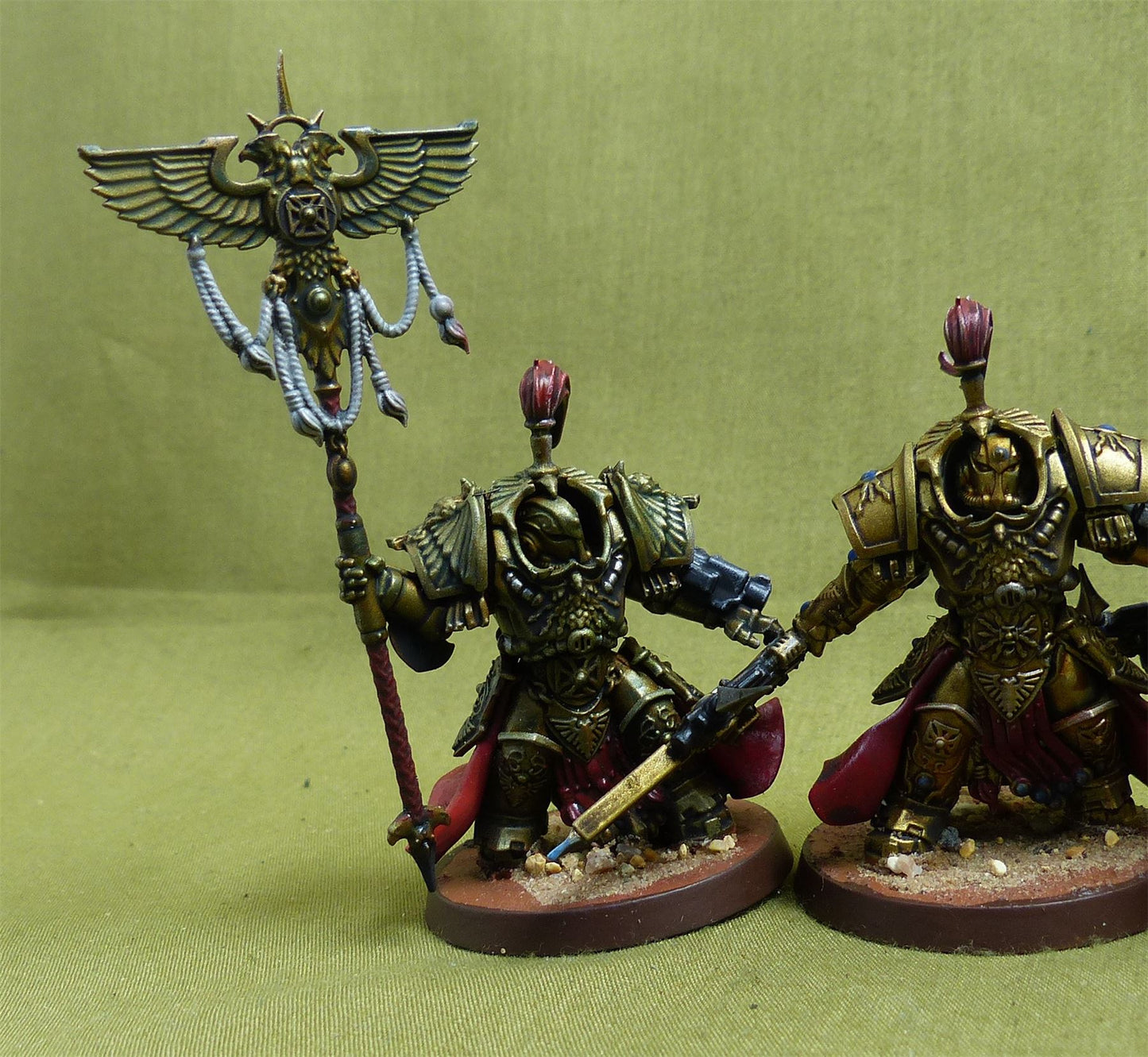 Allarus Custodians painted - Adeptus Custodes - Warhmmaer 40K #1ON