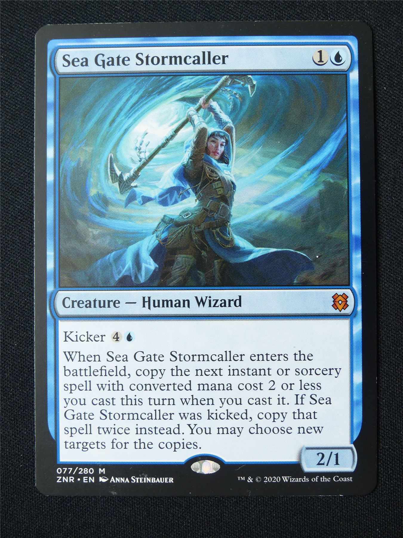 Sea Gate Stormcaller - ZNR - Mtg Card #4UU