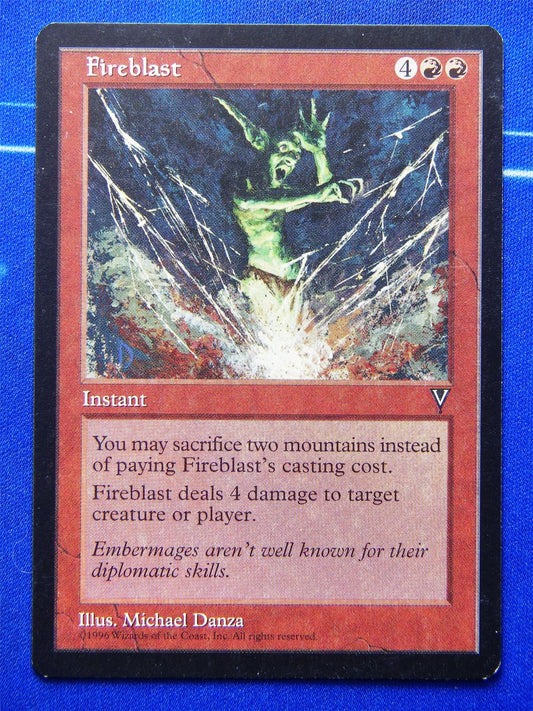 Fireblast - Mtg Card #556