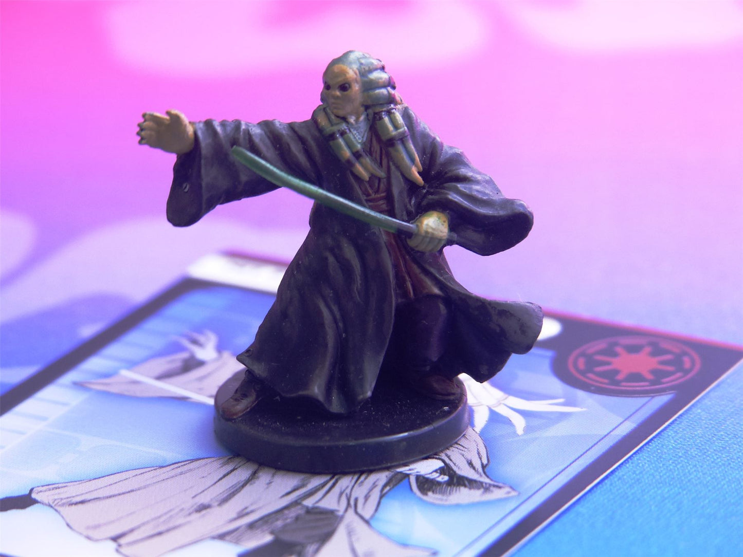 Kit Fisto 17/60 - Star Wars Miniatures Game #58N