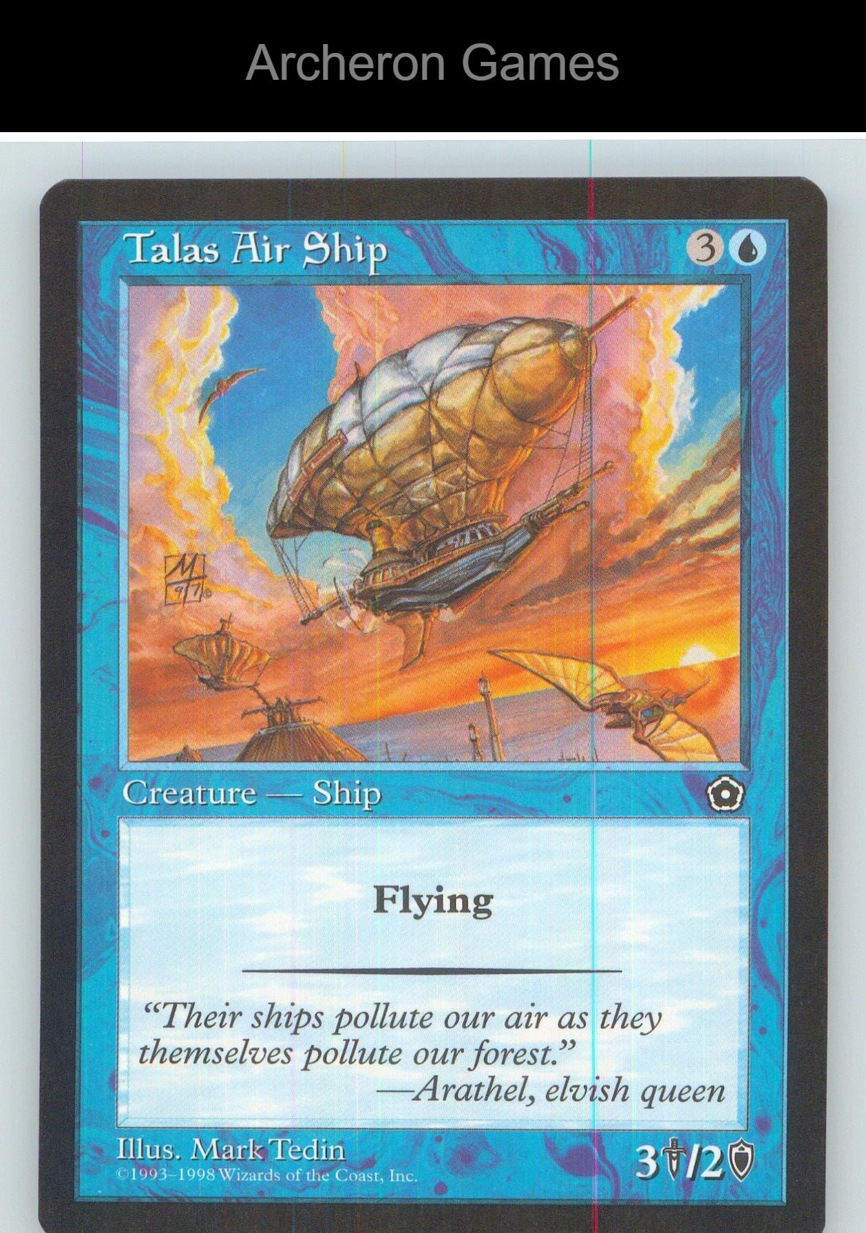 Talas Air Ship P02 C MTG Card NM/EX+