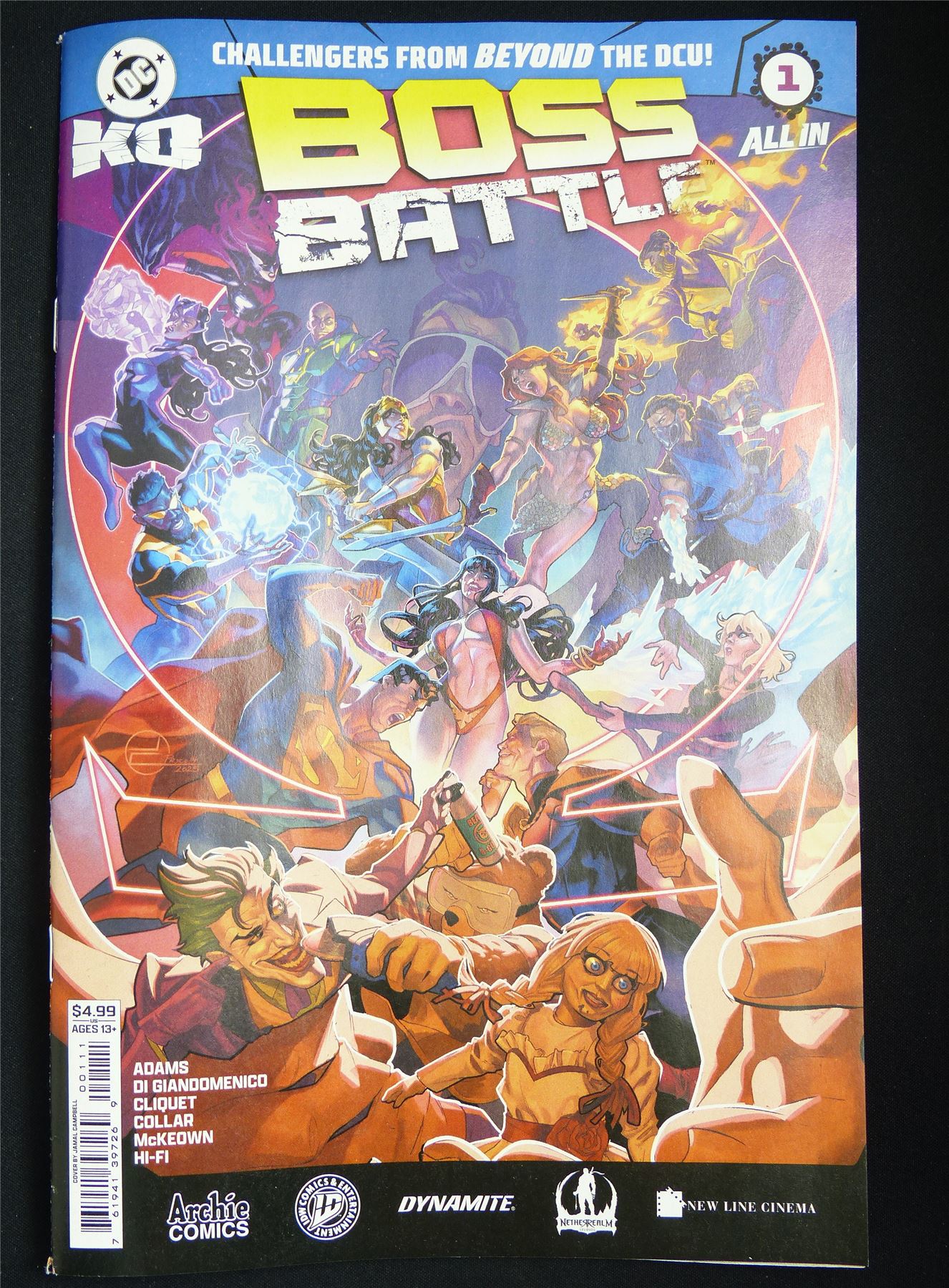 BOSS Battle #1 DC KO - B&B Apr 2026 DC Comic #1VM