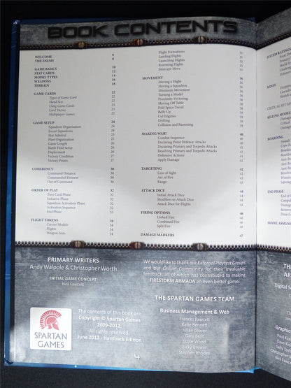 Firestorm Armada - Miniatures Rulebook Hardback #1WP