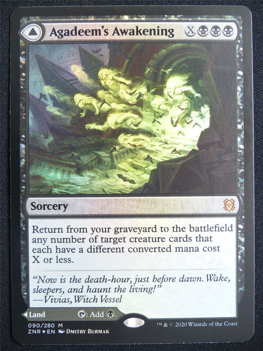 Agadeem's Awakening Foil - ZNR - Mtg Card #21A