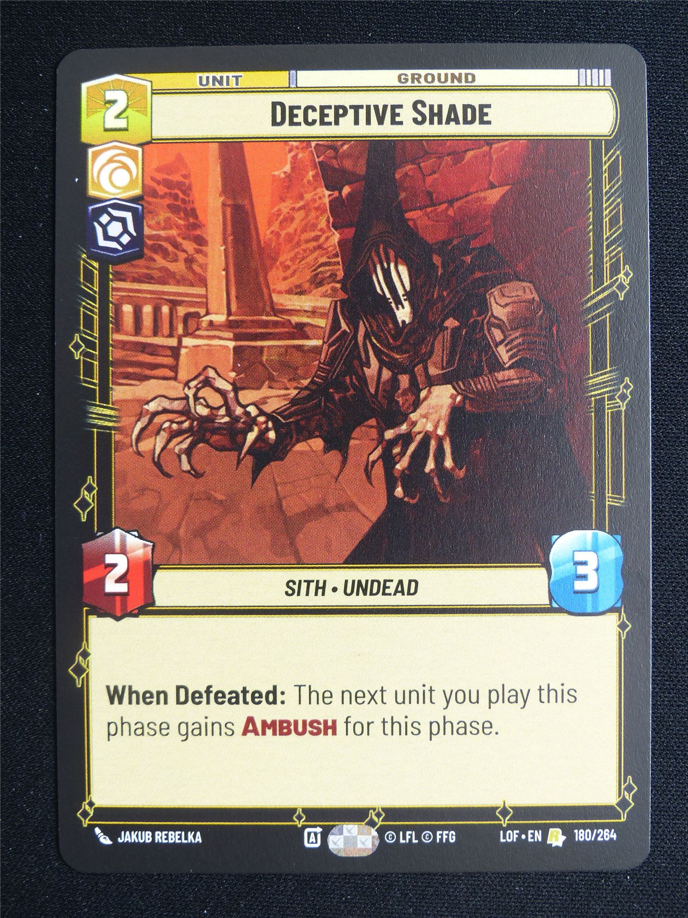 Deceptive Shade 180/264 - Star Wars Unlimited Card #3TH