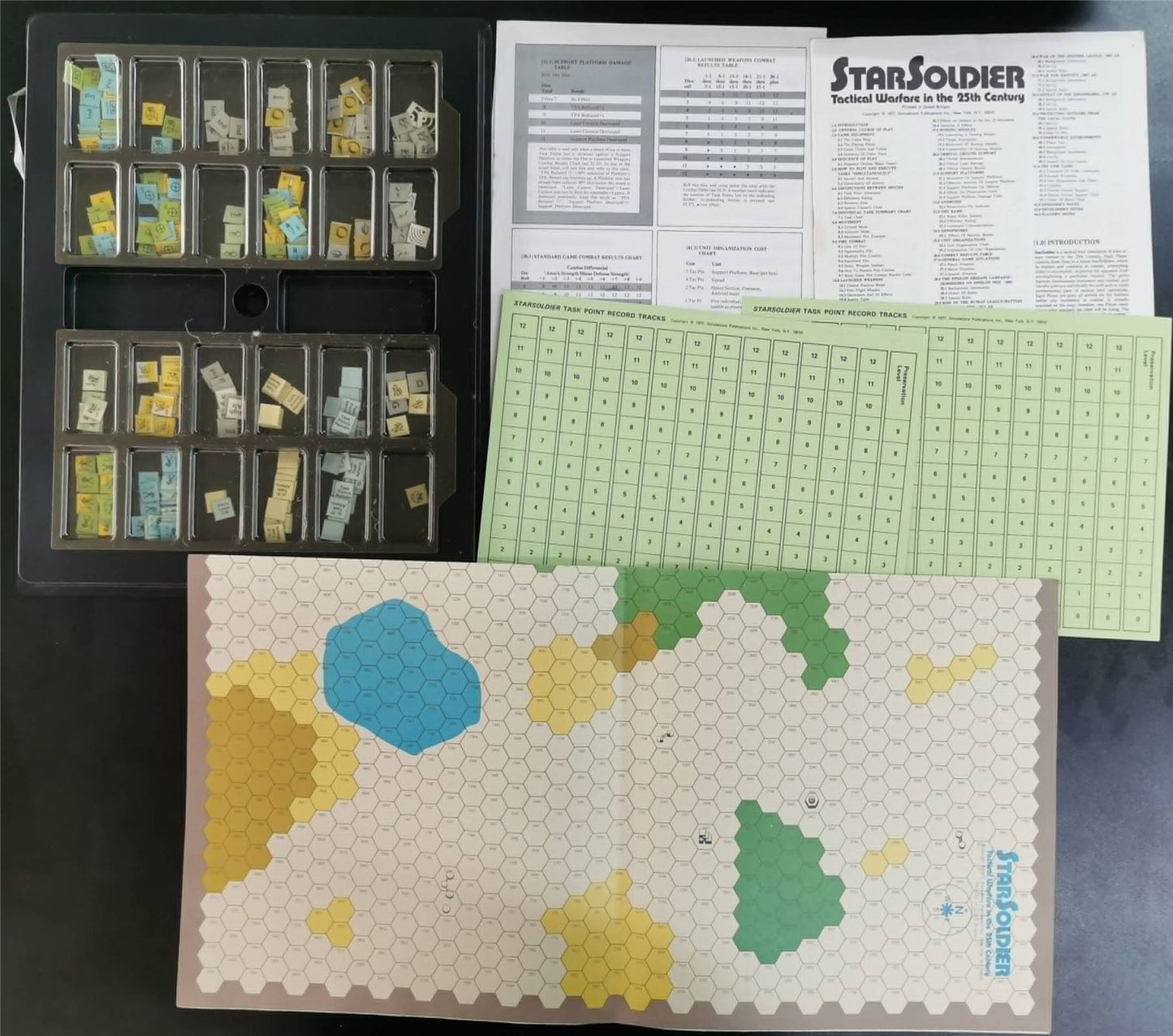 Star Soldier Tactical Warfare 25th Century - SPI Game #QS
