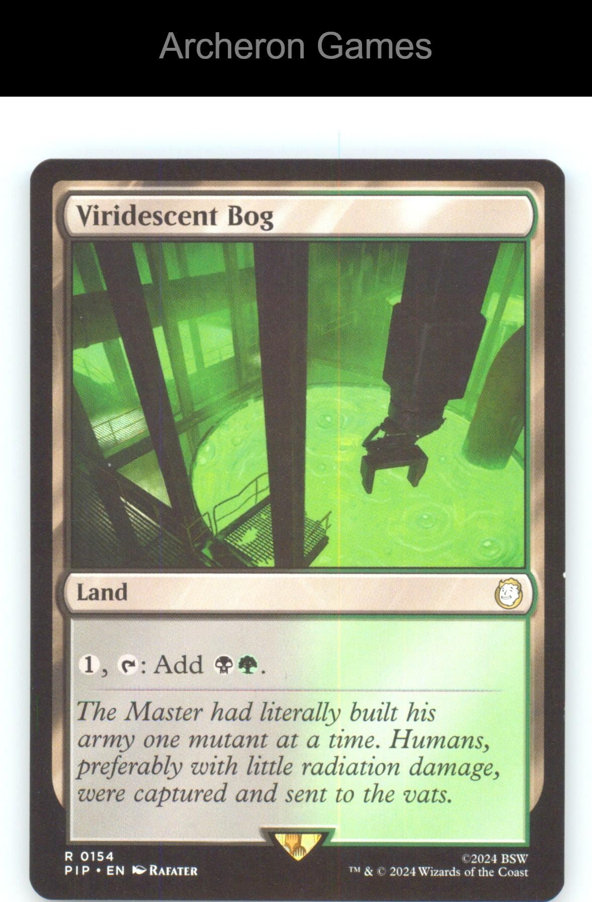 Viridescent Bog PIP 154 R MTG Card NM/EX+