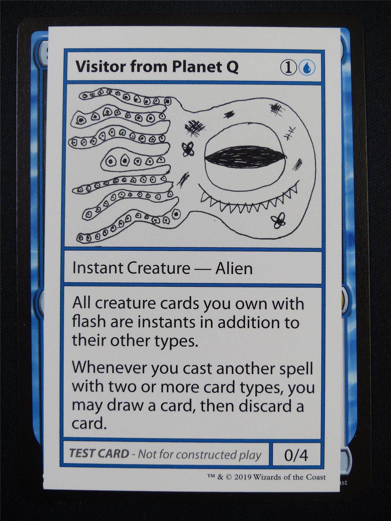Visitor from Planet Q - CMB - Mtg Card #5QV