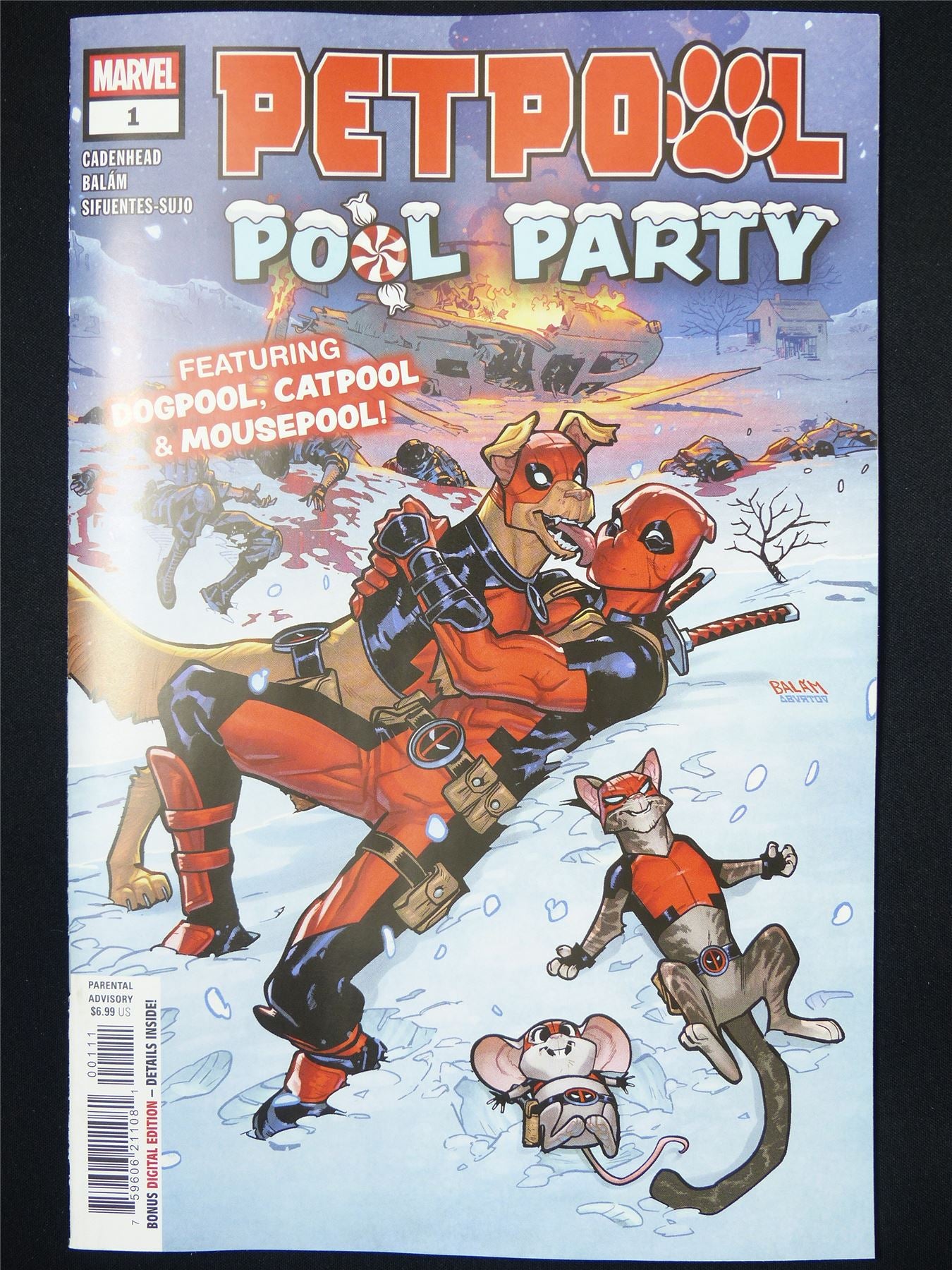 PETPOOL: Pool Party #1 - B&B Feb 2025 Marvel Comic #5KE