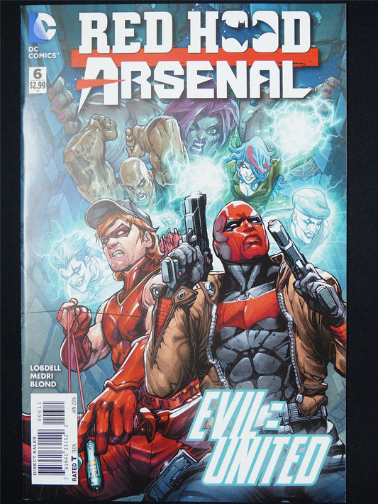 RED Hood Arsenal #6 - B&B DC Comic #811
