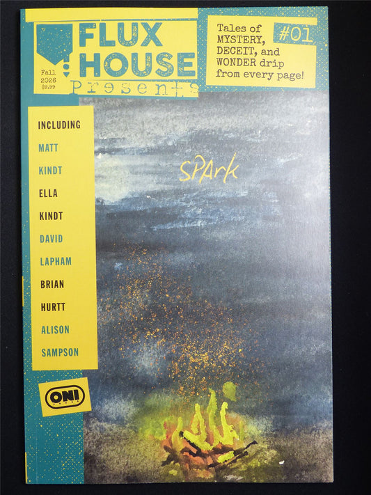 FLUX House Presents #1 Cvr A - Oct 2026 Oni Press Comic #4NP