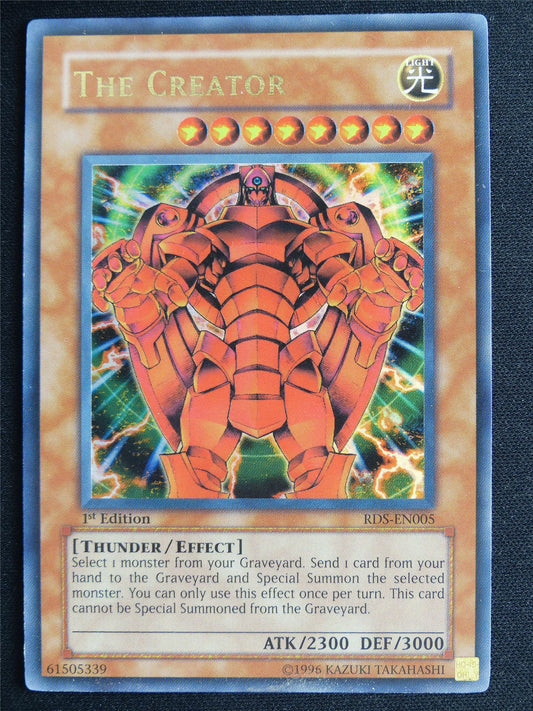The Creator RDS Ultra Rare - 1st ed Yugioh Card #4RU