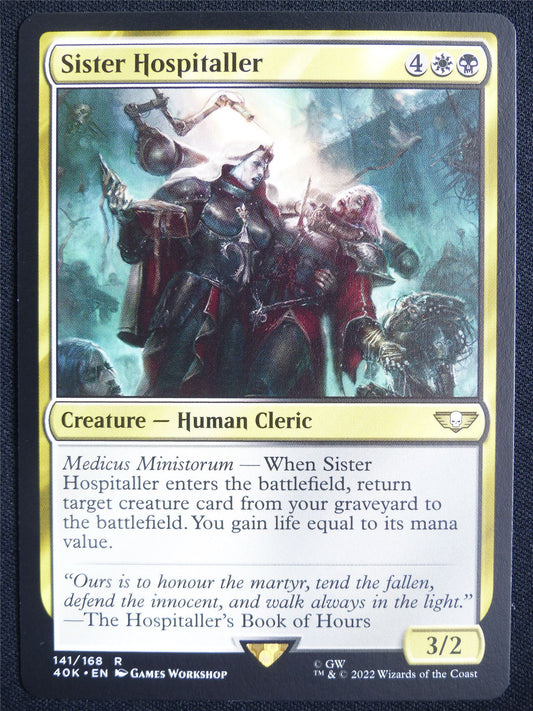 Sister Hospitaller - 40K - Mtg Card #5OP