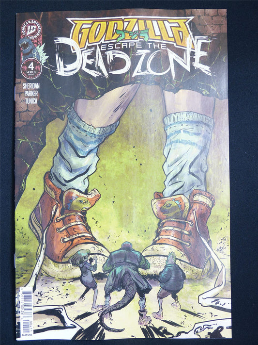 GODZILLA: Escape the Deadzone #4 - Nov 2025 ID Comic #628