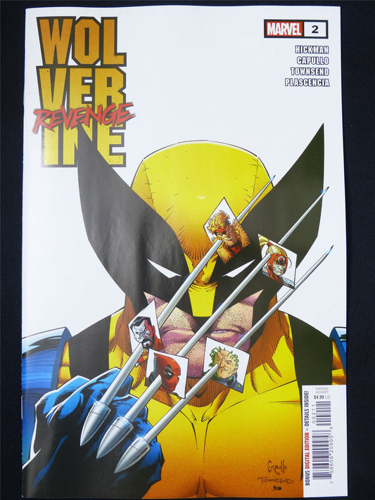 WOLVERINE: Revenge #2 - Nov 2024 Marvel Comic #289