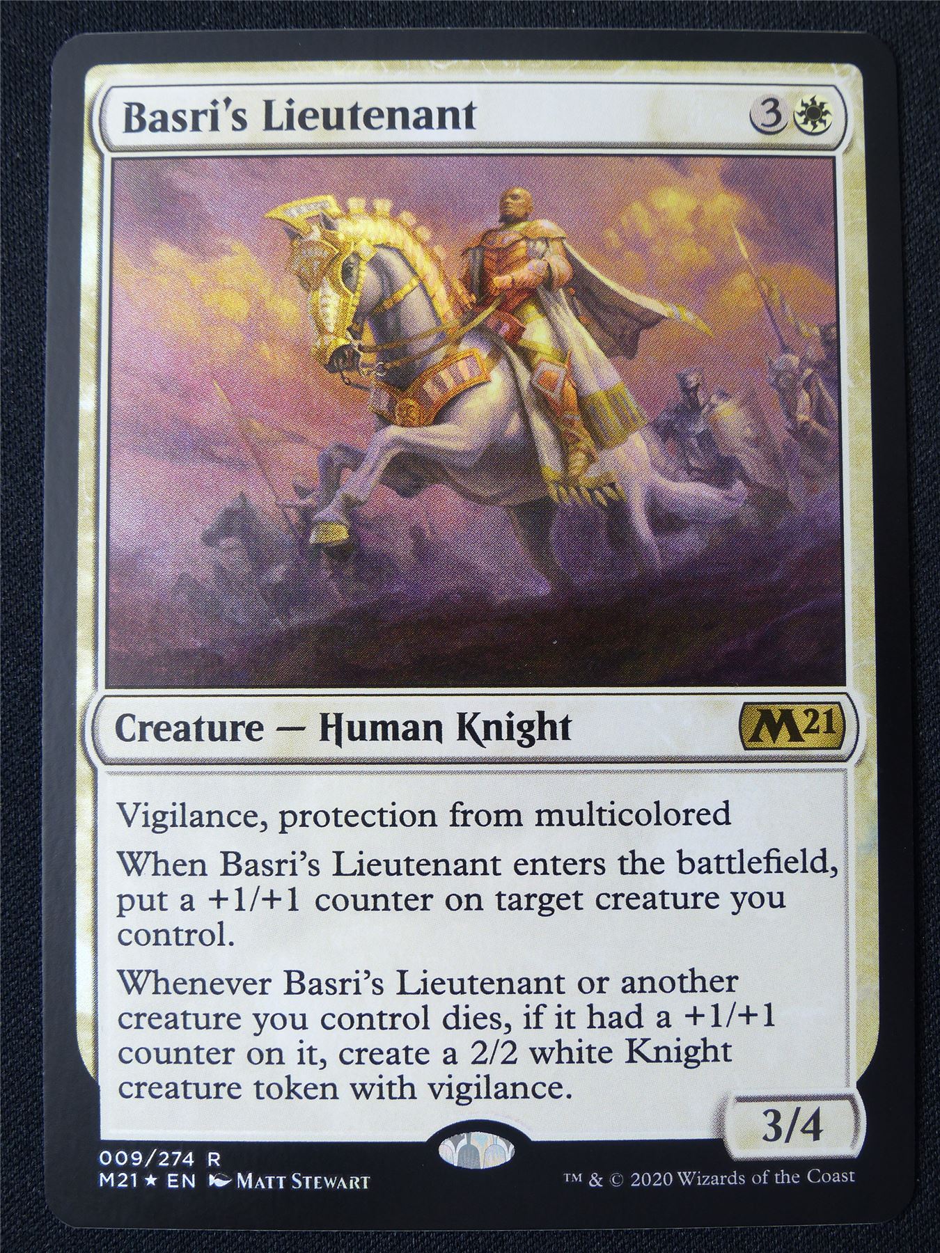 Basri's Lieutenant Foil - M21 - Mtg Card #267