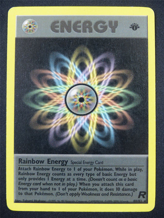 Rainbow Energy 80/82 1st ed - Pokemon Card #5LT