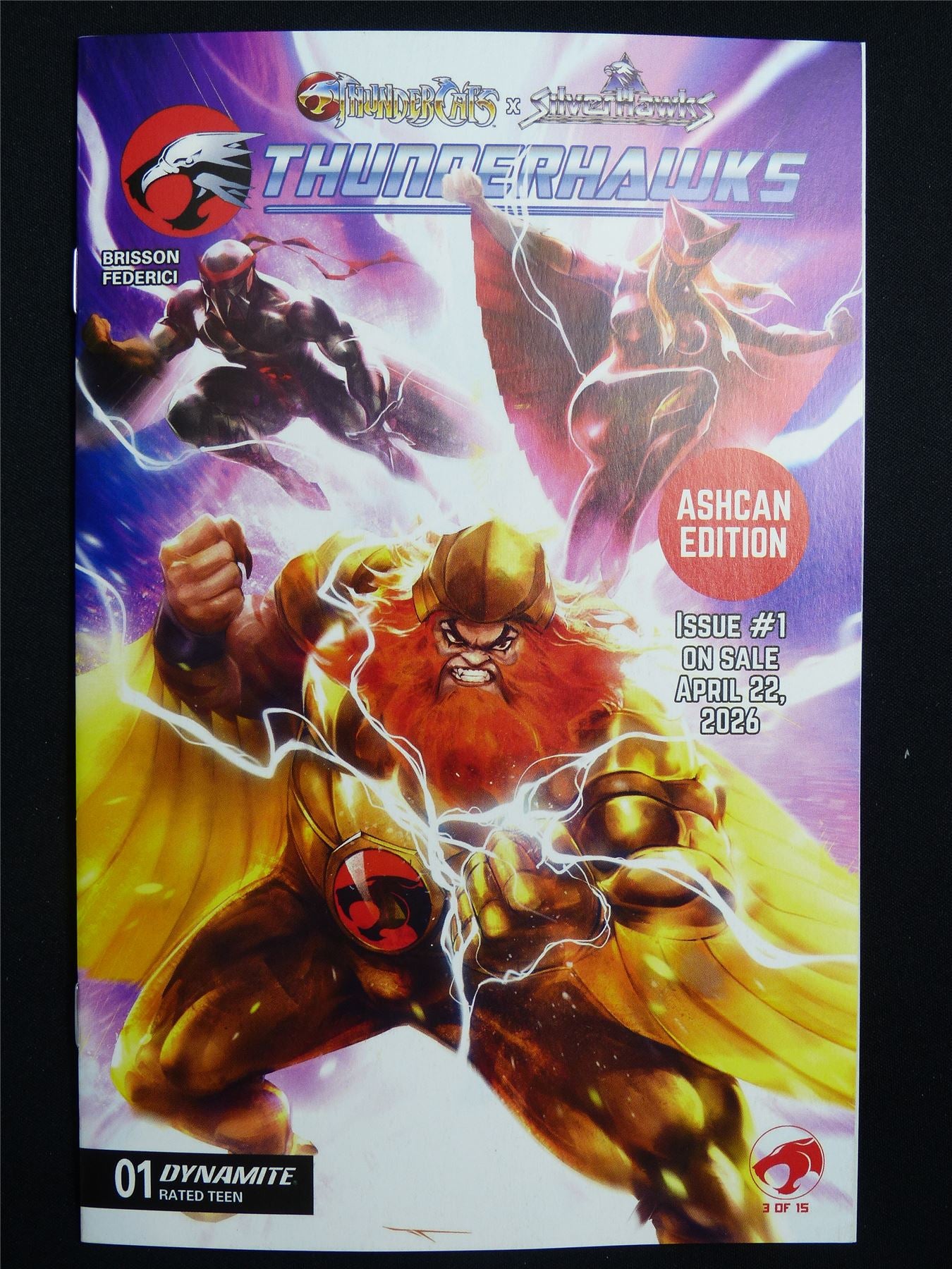 THUNDERHAWKS #1 Ashcan Edition - Feb 2026 Dynamite Comic #2ML