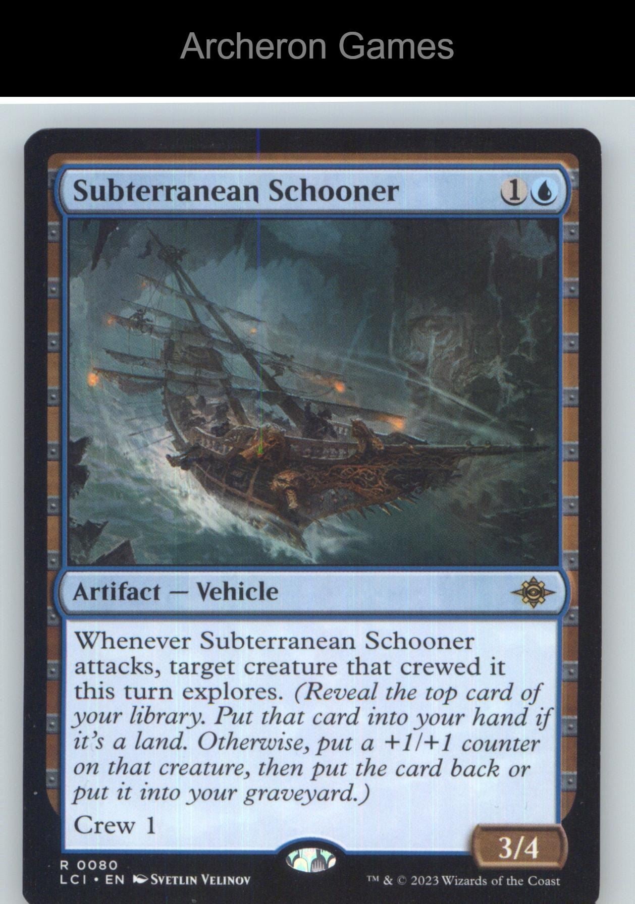 Subterranean Schooner LCI 80 R MTG Card NM/EX+