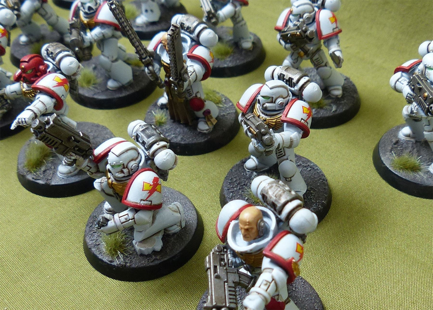 Tactical Squad - Space Marines White Scars - Warhammer 40K #2GH