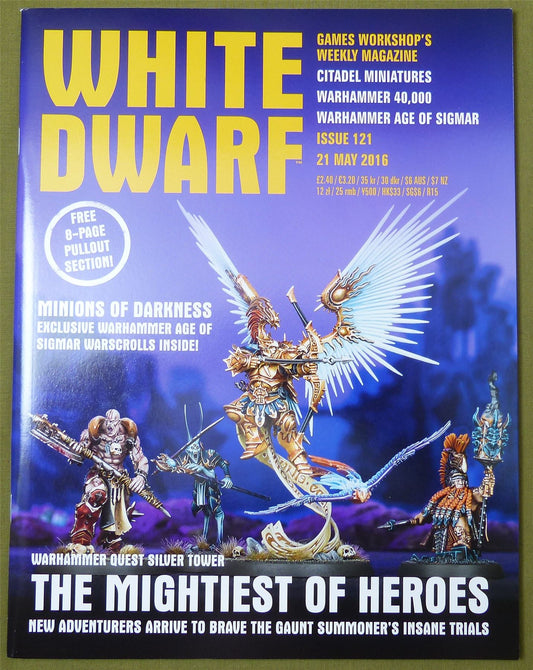 White Dwarf Issue 121 May 2016 - Warhammer AoS 40K #2TK