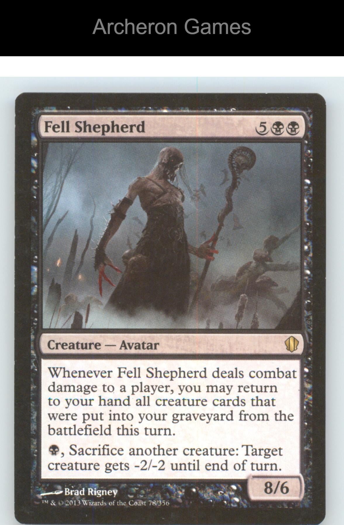 Fell Shepherd C13 78 R MTG Card NM/EX+