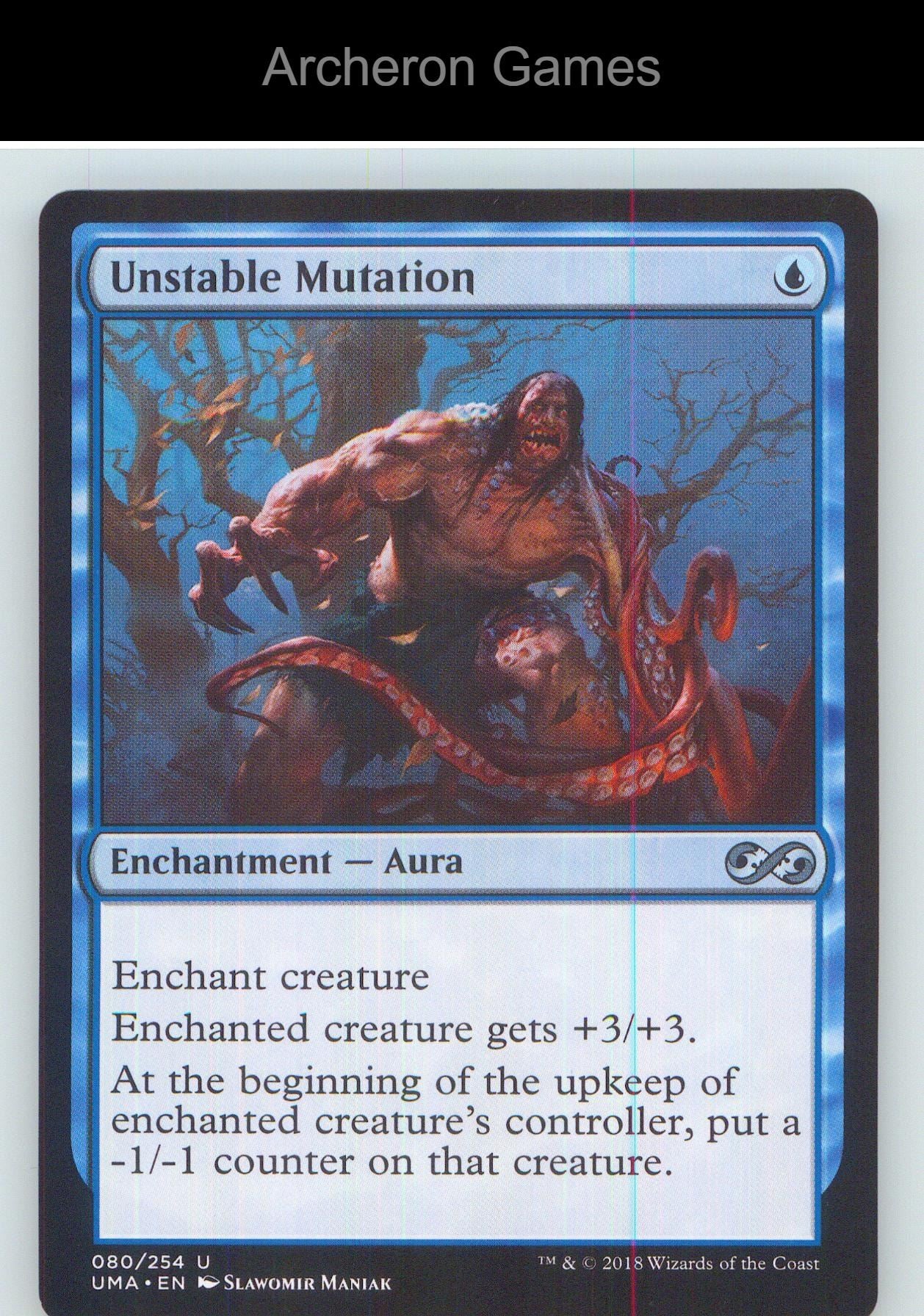 Unstable Mutation UMA 80 UC MTG Card NM/EX+