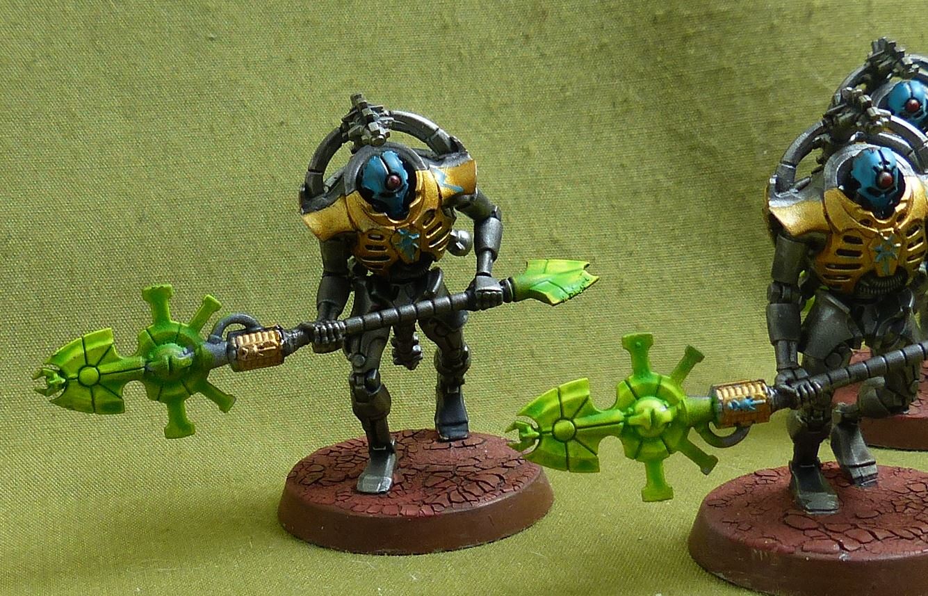 Triarch Praetorians painted - Necrons - Warhammer 40K #2DA