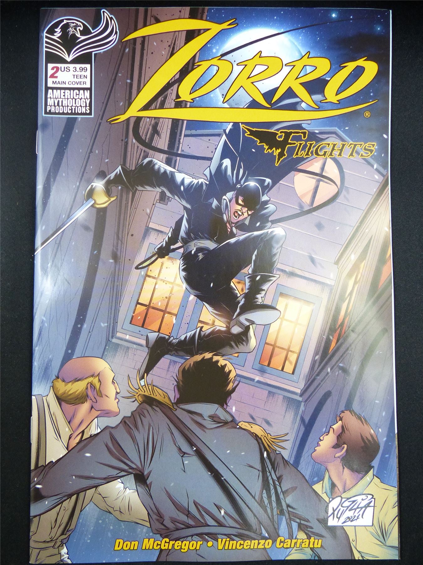 ZORRO: Flights #2 - Aug 2023 Mythology Comic #K