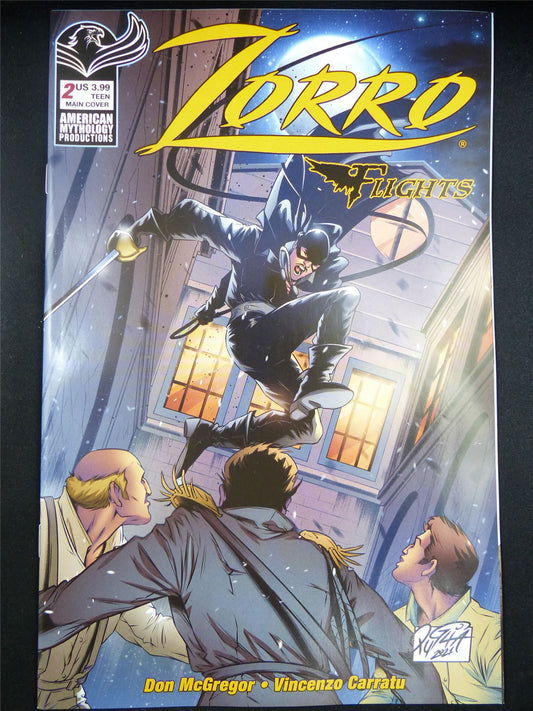 ZORRO: Flights #2 - Aug 2023 Mythology Comic #K