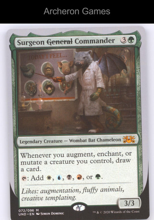 Surgeon ~General~ Commander 72 Mythic MTG Card Unsanctioned