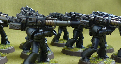 MKIII Tactical Squad set of 10 painted - Iron Hands - Warhammer Horus Heresy #2QL