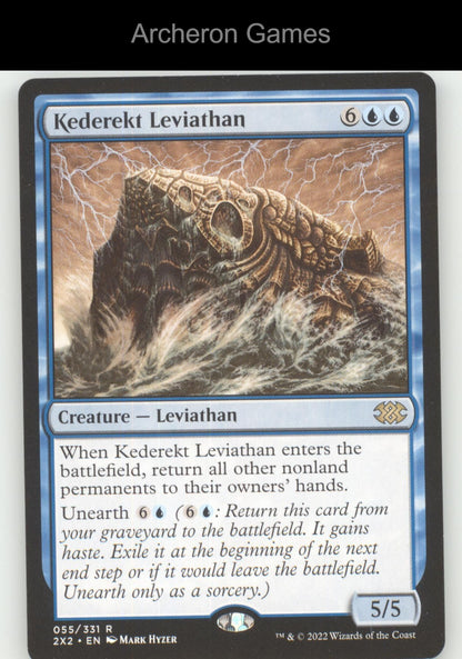 Kederekt Leviathan 55 R MTG Card Double Masters 2022