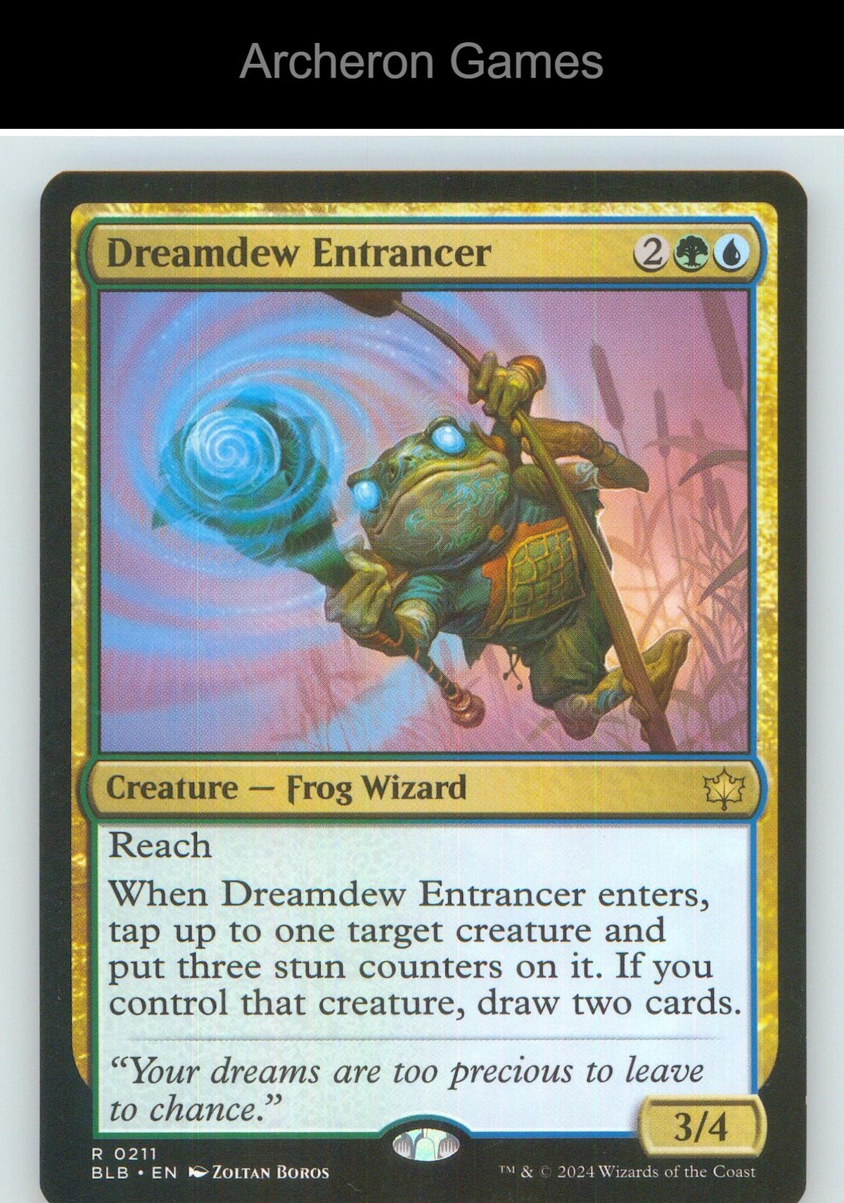 Dreamdew Entrancer BLB 211 R MTG Card NM/EX+