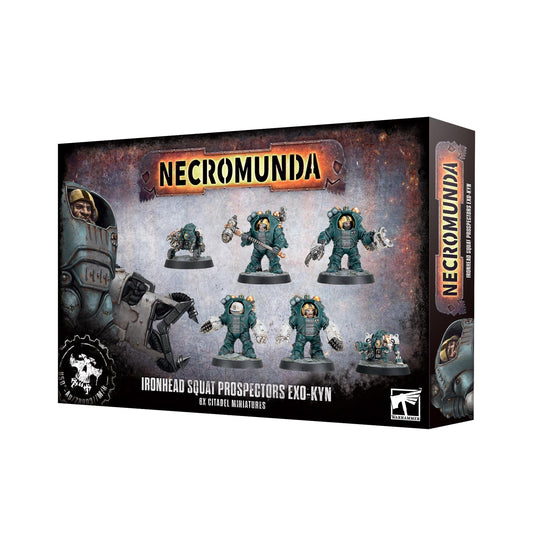 Ironhead Squat Prospectors EXO-KYN - Necromunda - Available from 11/01/25