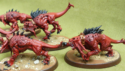 Flesh Hounds painted - Blades of Khorne - Warhammer AoS #KL