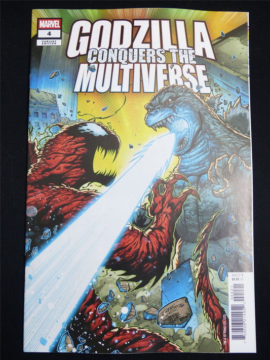 GODZILLA Conquers rhe Multiverse #4 Cvr B - Dec 2026 Marvel Comic #533