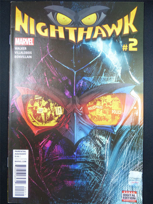 NIGHTHAWK #2 - Marvel Comic #4VW