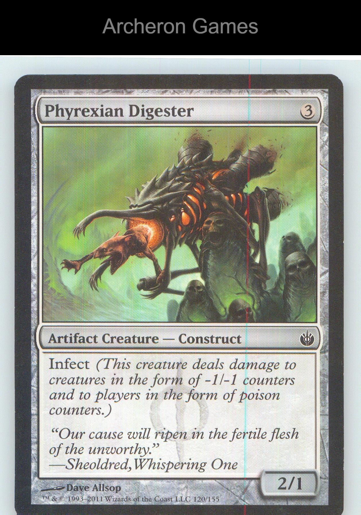 Phyrexian Digester MBS 120 C MTG Card NM/EX+
