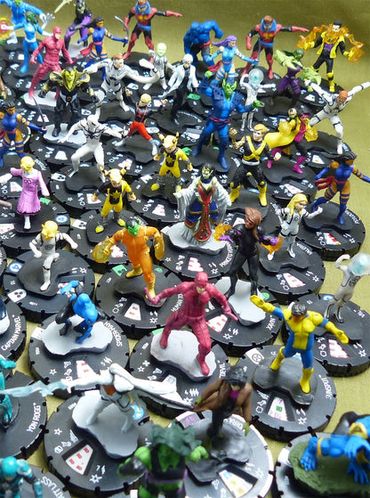 Collection of 97 Marvel Heroclix miniatures #16Y