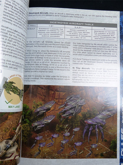 Dropzone Commander 1.1 - Miniatures Rulebook Hawk Wargames Softback #2UG