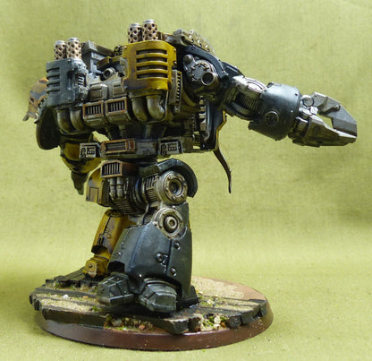 leviathan Siege Dreadnought with Claws painted - Imperial Fist - Warhammer Horus Heresy #1QI