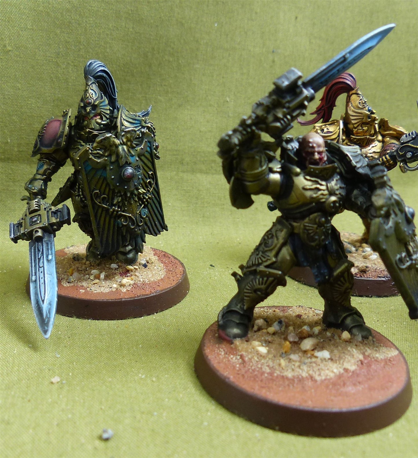 Custodian Guard Squad painted - Adeptus Custodes - Warhammer 40K #1OK