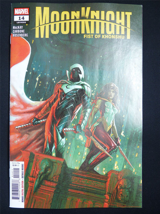 MOON Knight: Fist of Konshu #14 - Jan 2026 Marvel Comic #5TQ