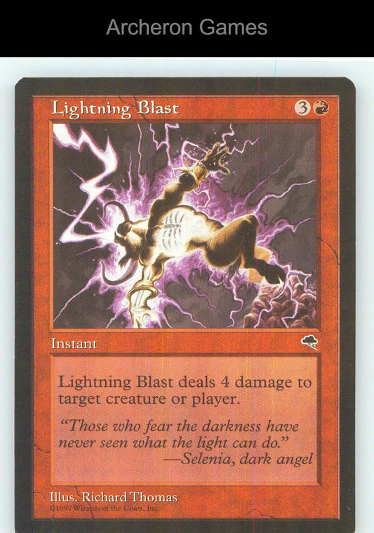 Lightning Blast 6ED 193 C MTG Card NM/EX+