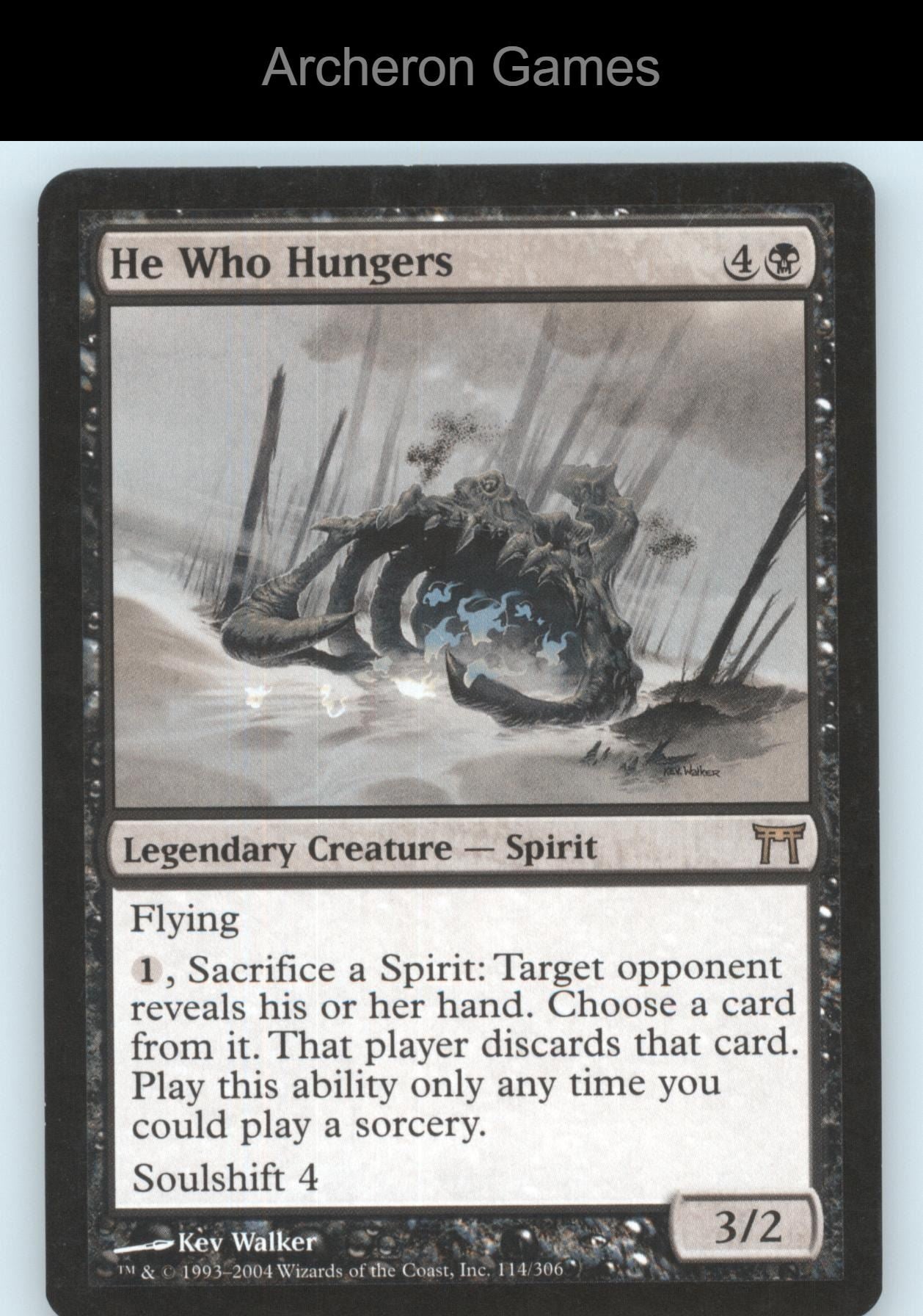 He Who Hungers 114 R MTG Card Champions of Kamigawa